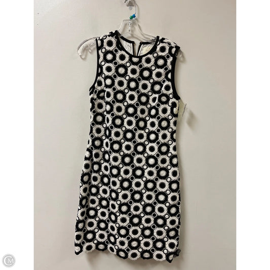 Dress Designer By Kate Spade In Black & Cream, Size: S