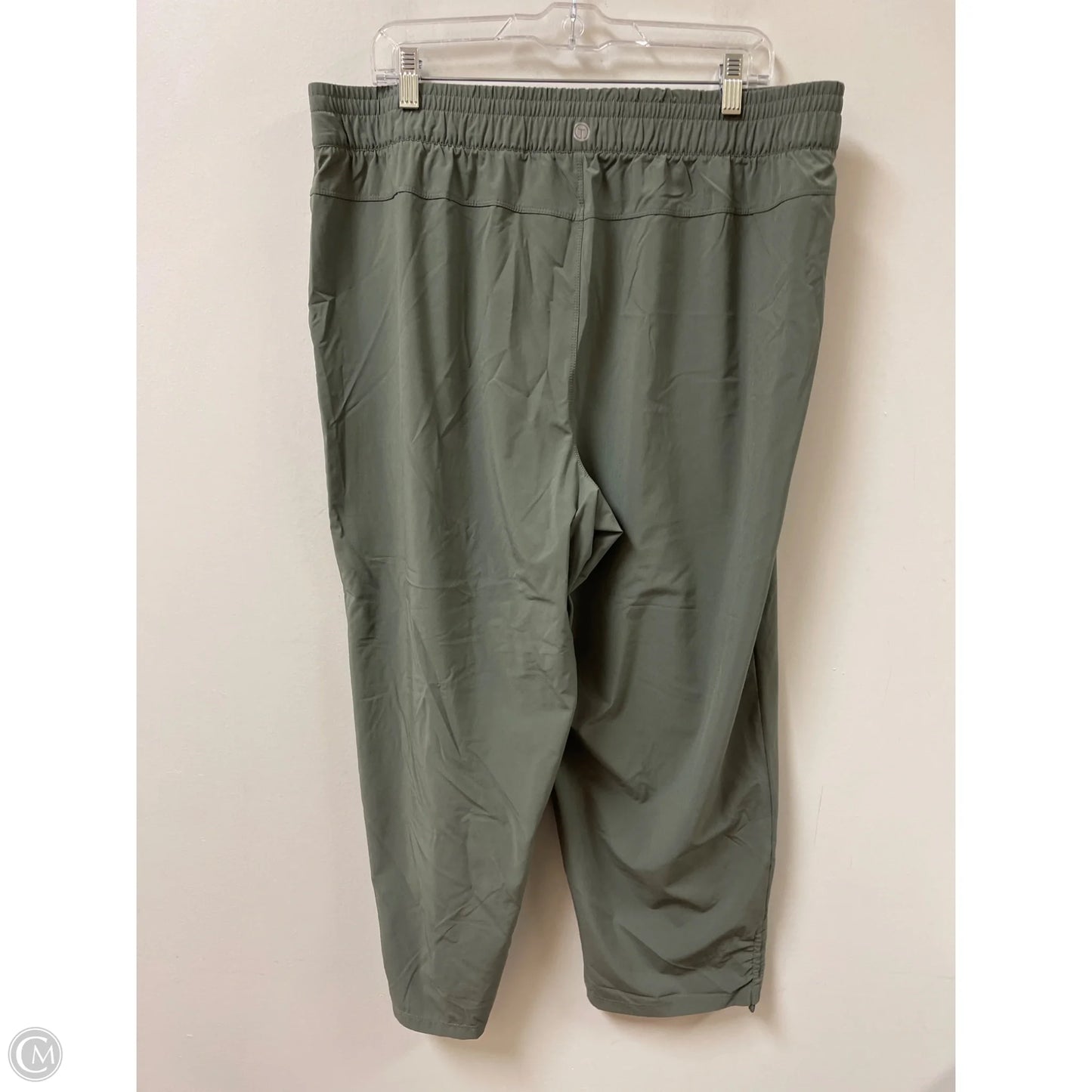 Athletic Pants By Talbots In Green, Size: Xl
