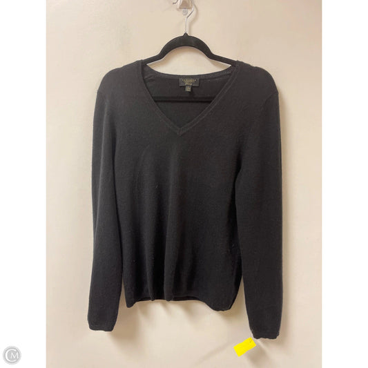 Sweater Cashmere By Charter Club In Black, Size: L