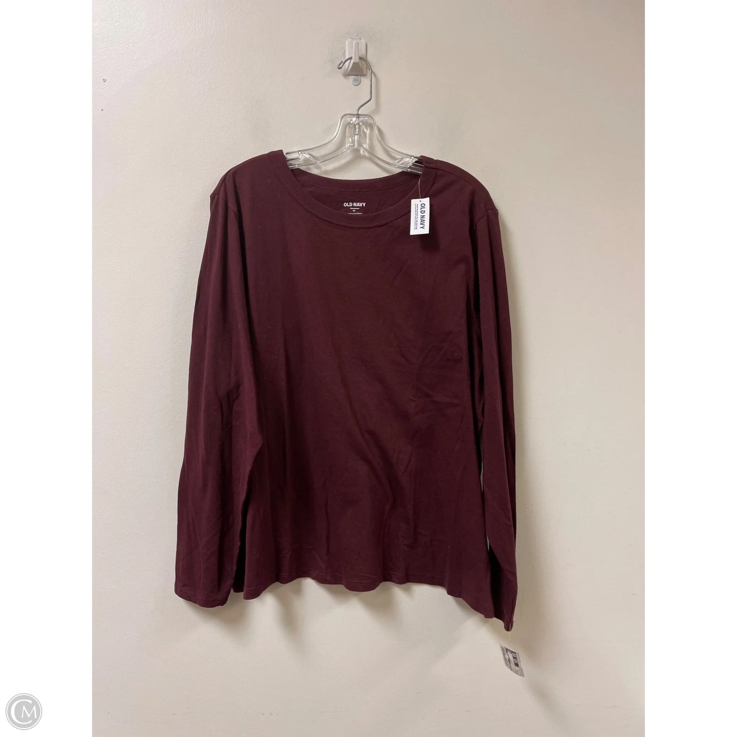 Top Long Sleeve By Old Navy In Purple, Size: 4x
