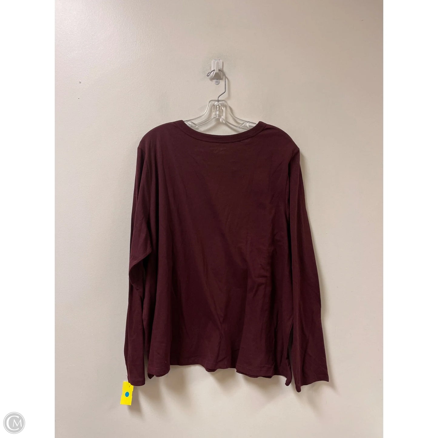 Top Long Sleeve By Old Navy In Purple, Size: 4x