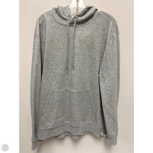 Athletic Sweatshirt Hoodie By Athletic Works In Grey, Size: Xl