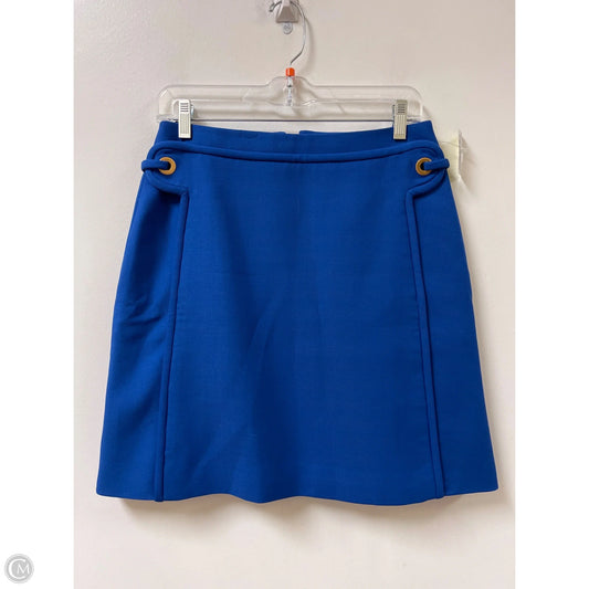 Skirt Designer By Tory Burch In Blue, Size: 4