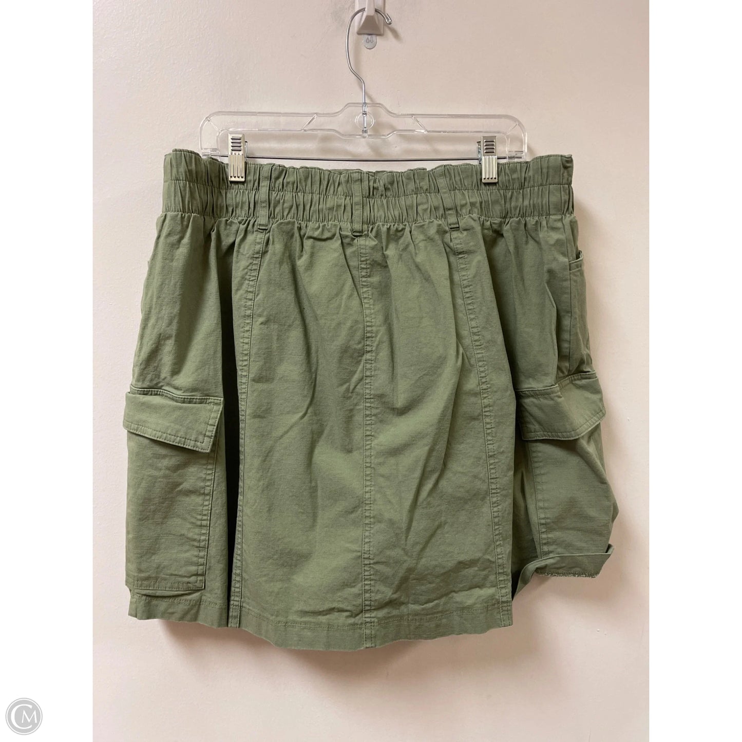 Skort By A New Day In Green, Size: 1x