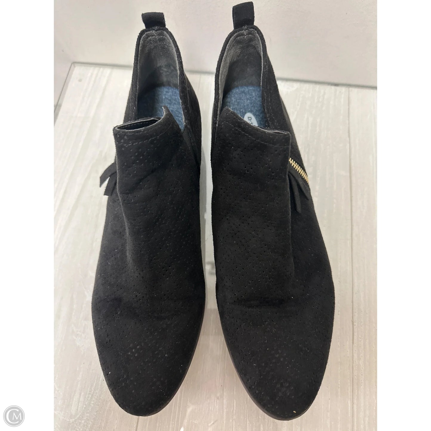 Boots Ankle Flats By Dr Scholls In Black, Size: 11