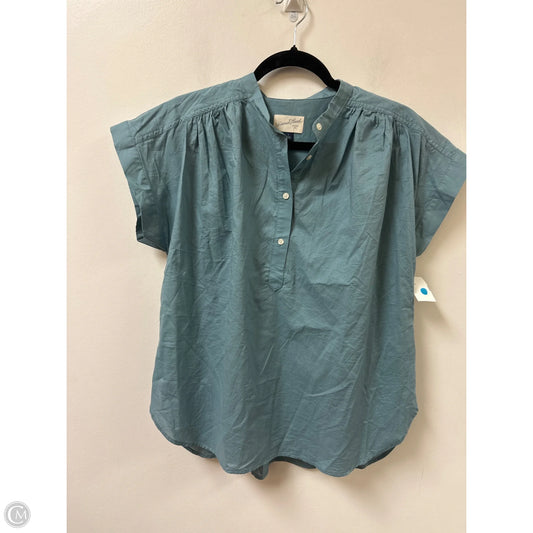 Top Short Sleeve By Universal Thread In Blue, Size: S