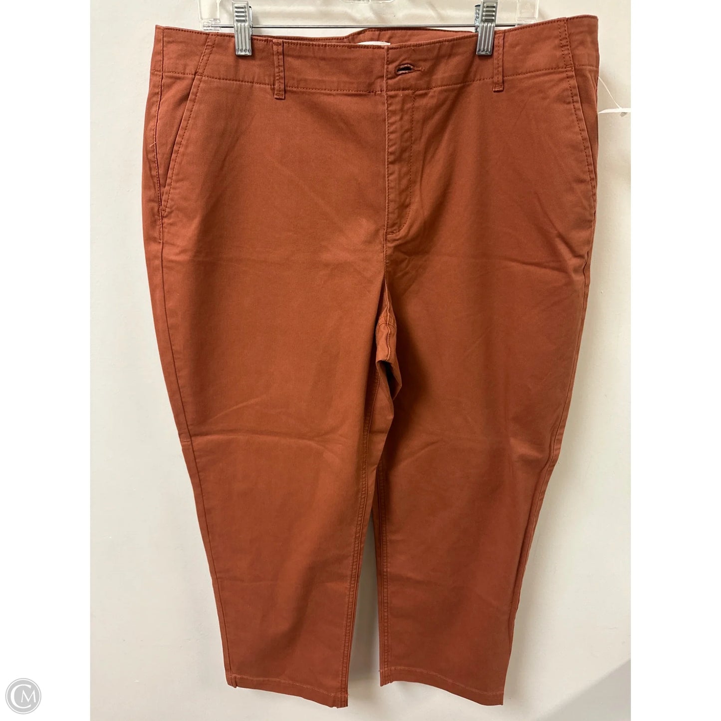Pants Wide Leg By Loft In Orange, Size: 16