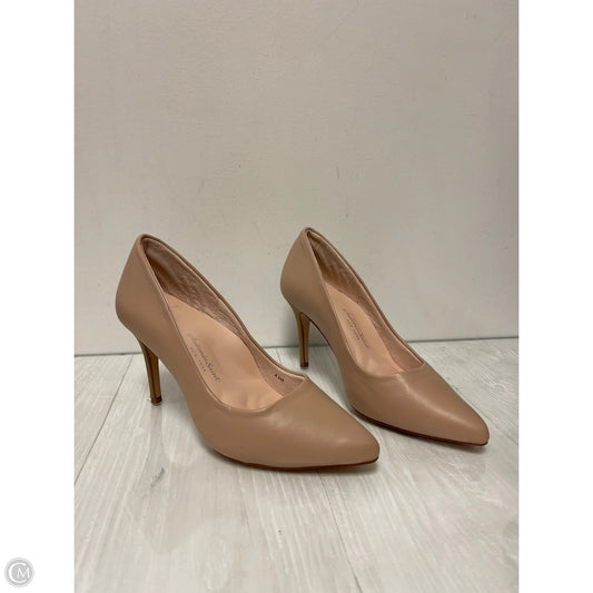 Shoes Heels Stiletto By Clothes Mentor In Tan, Size: 8
