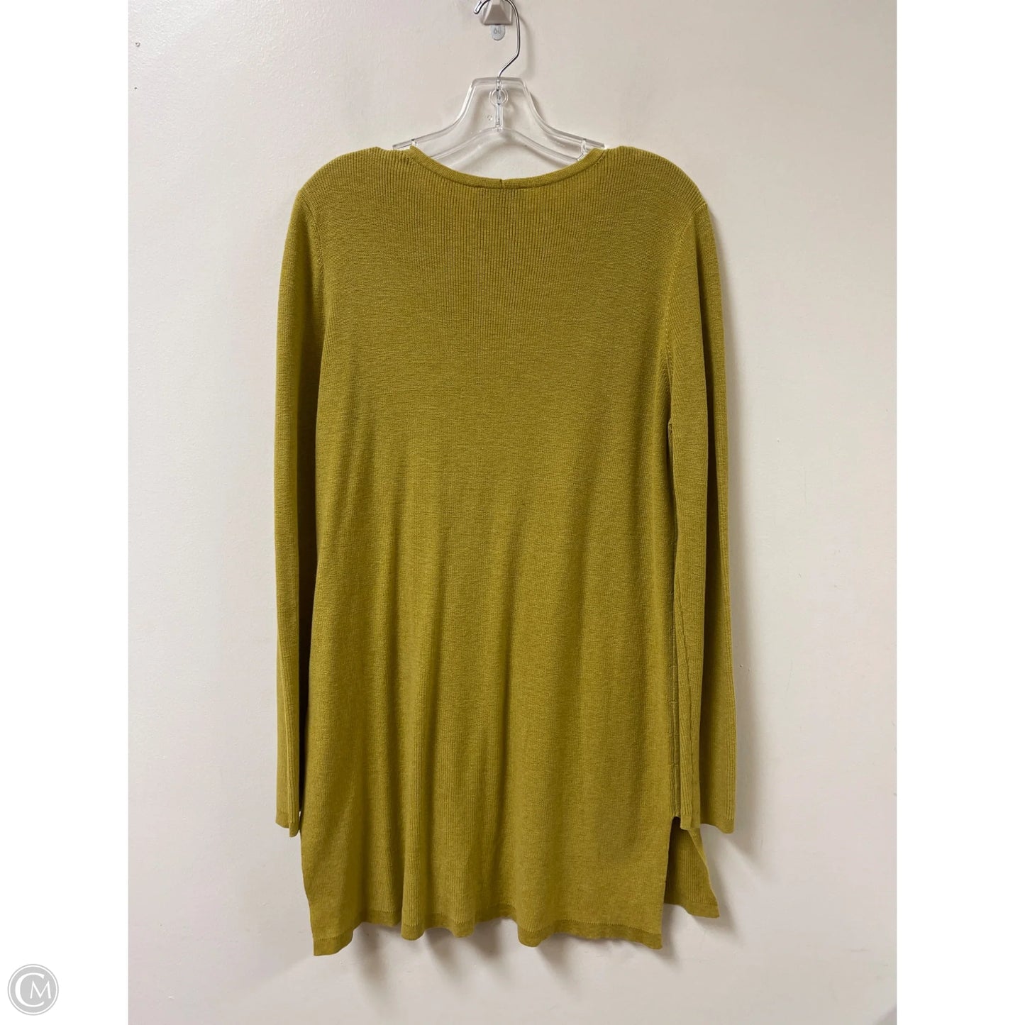 Tunic Long Sleeve By Eileen Fisher In Yellow, Size: M
