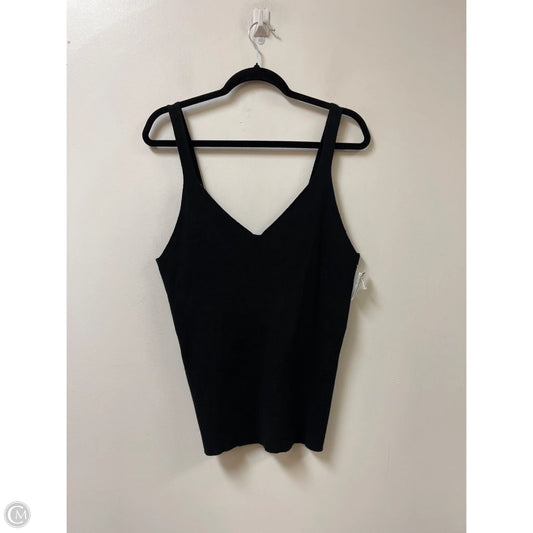Tank Top By Clothes Mentor In Black, Size: 1x