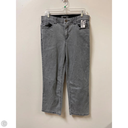 Jeans Straight By Democracy In Grey, Size: 12