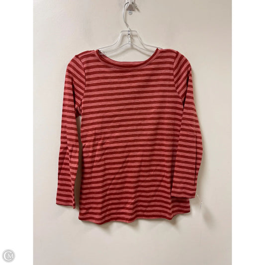 Top Long Sleeve By Nic + Zoe In Red, Size: S