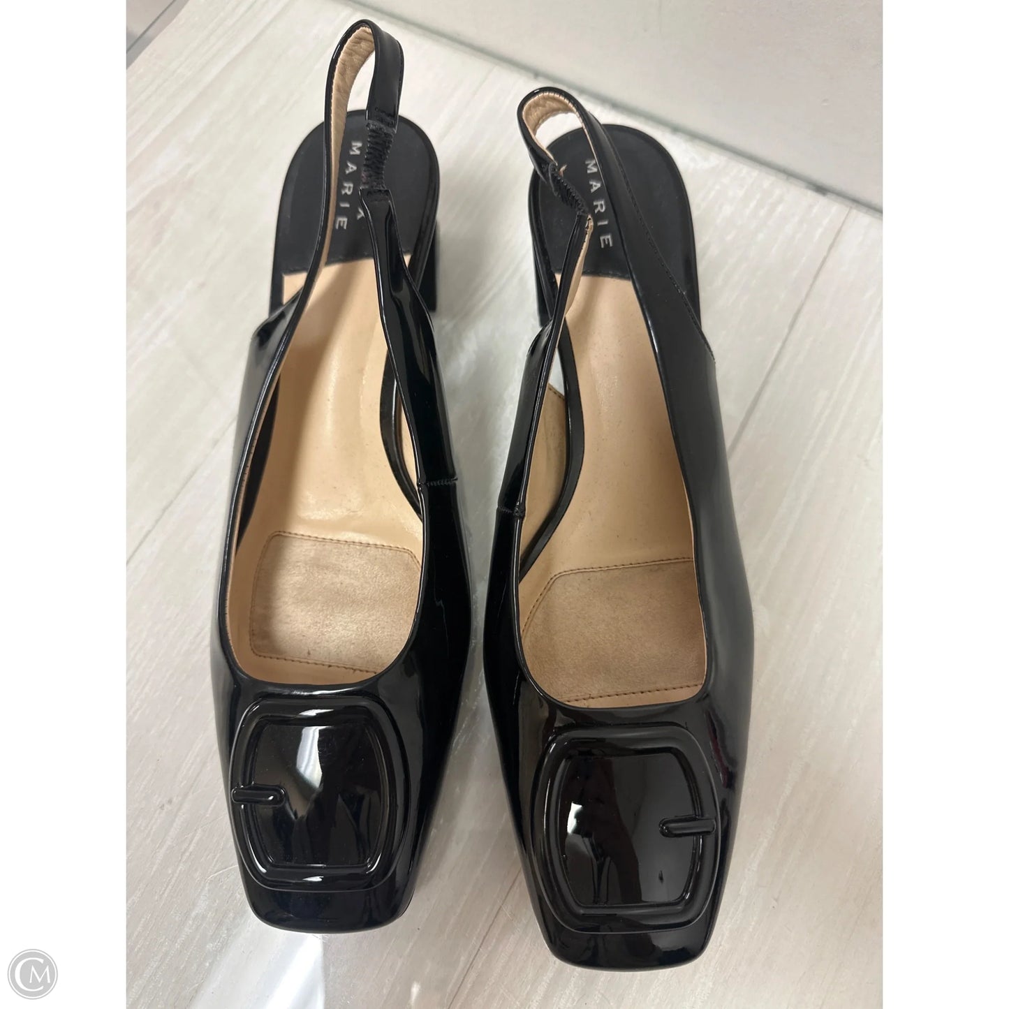 Shoes Heels Block By Alex Marie In Black, Size: 7.5