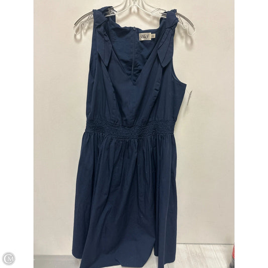 Dress Casual Midi By Eliza J In Navy, Size: 1x