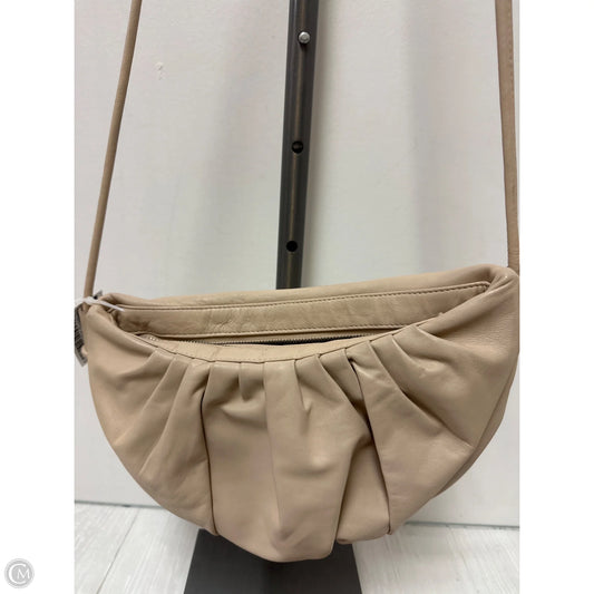 Handbag Leather By Lucky & Blessed, Size: Small