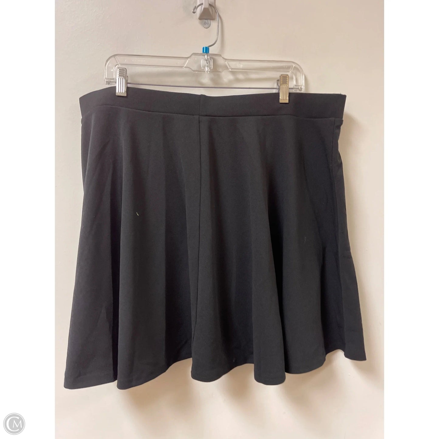Skort By Clothes Mentor In Black, Size: 20