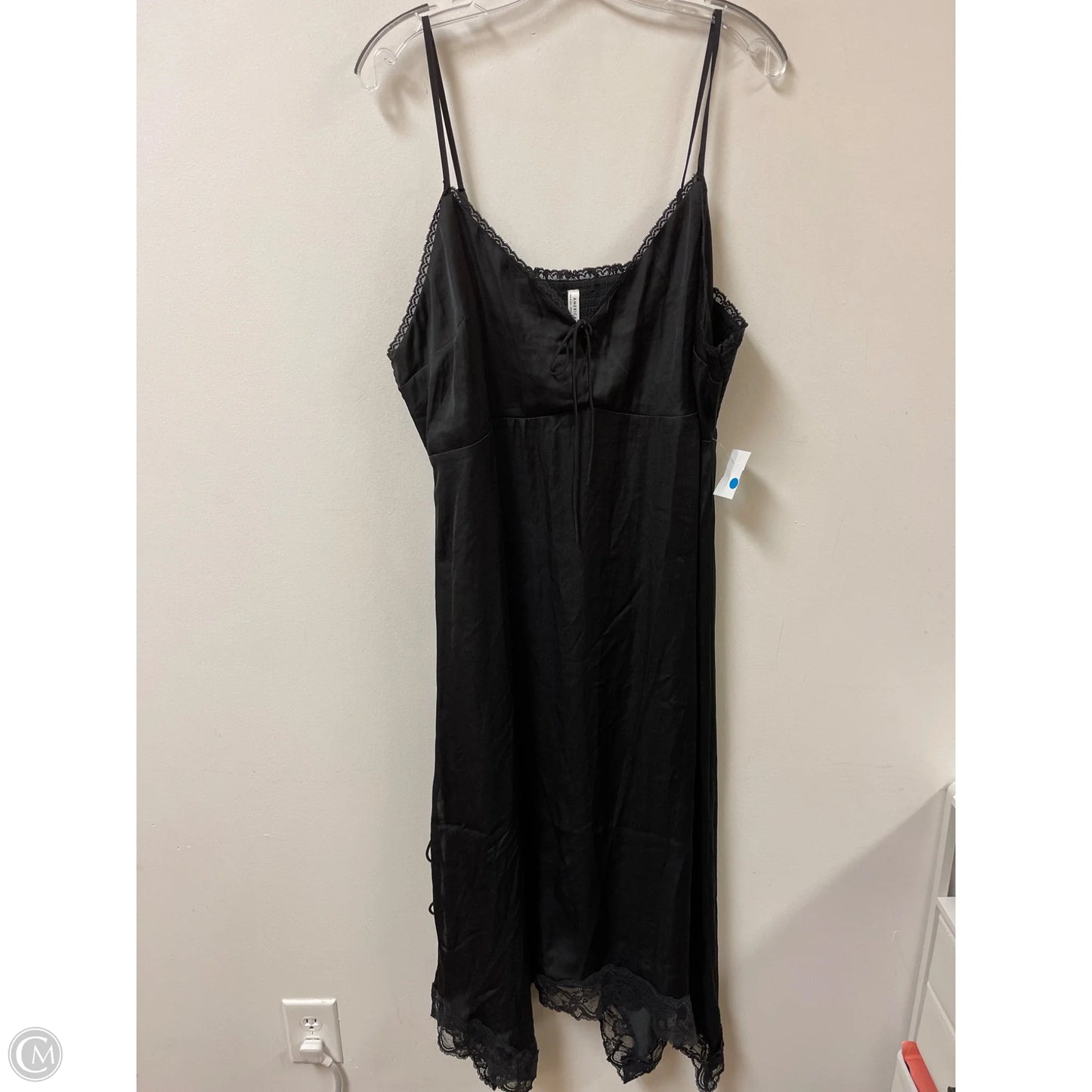 Dress Casual Maxi By American Eagle In Black, Size: 1x