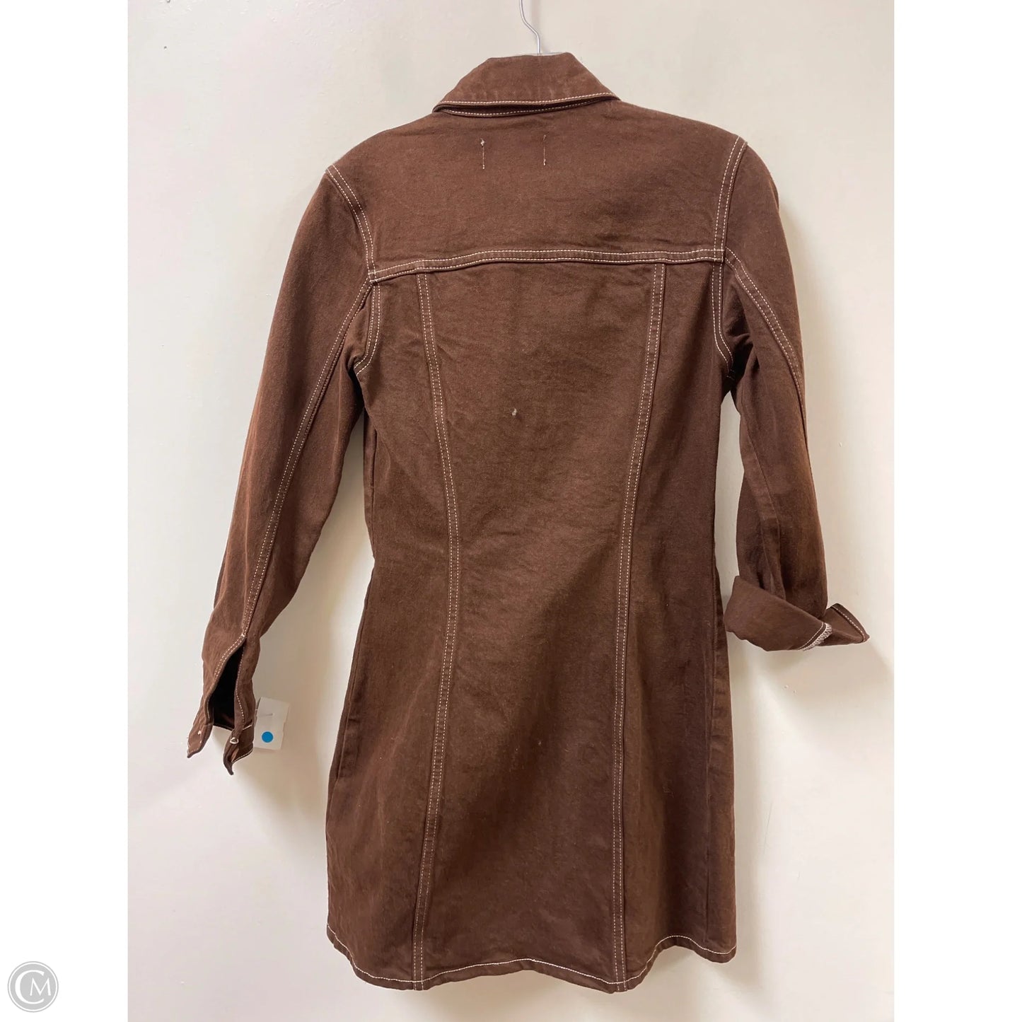 Dress Casual Midi By Reformation In Brown, Size: S