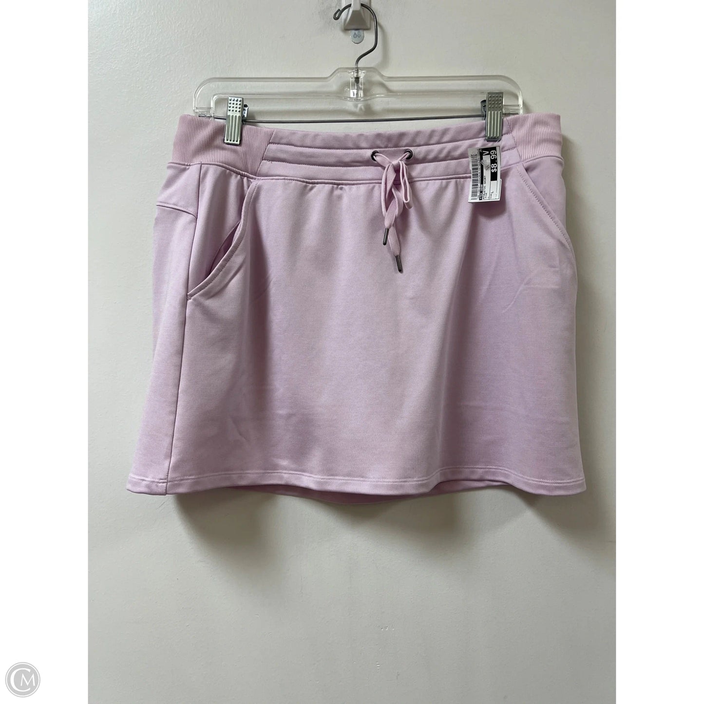 Athletic Skort By Tek Gear In Pink, Size: L
