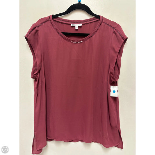 Top Short Sleeve By Dr2 In Red, Size: Xl