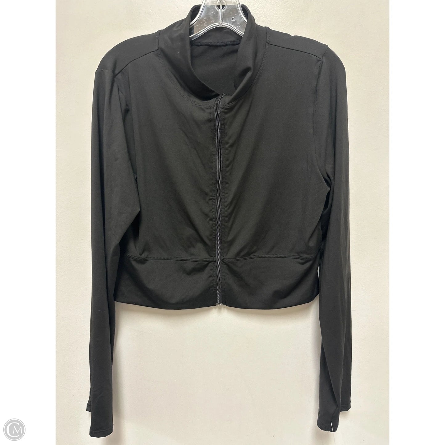 Athletic Jacket By Shein In Black, Size: Xl