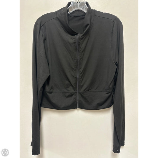 Athletic Jacket By Shein In Black, Size: Xl