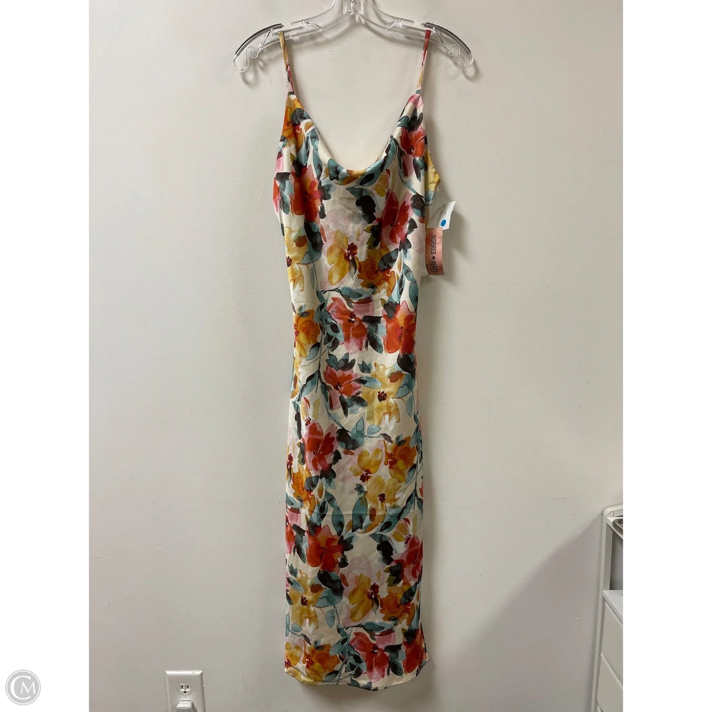 Dress Casual Maxi By Inspired Hearts In Floral Print, Size: M