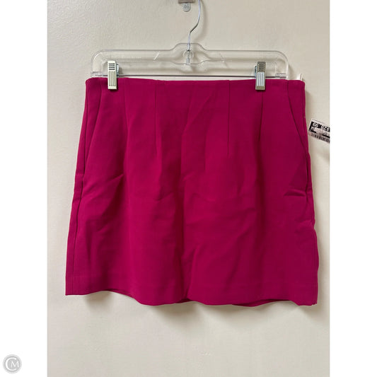 Skirt Mini & Short By Babaton In Pink, Size: 10