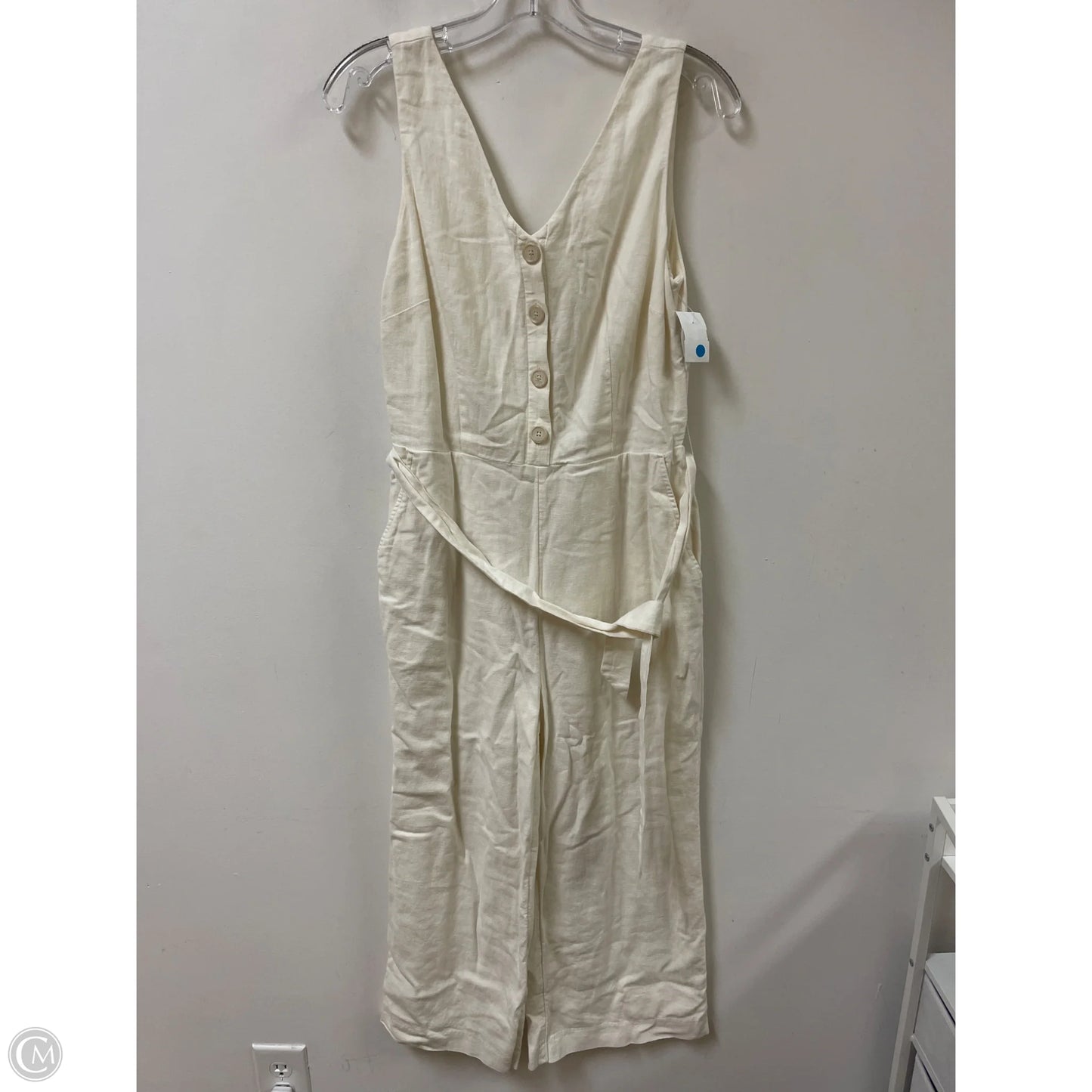 Jumpsuit By Loft In Cream, Size: S