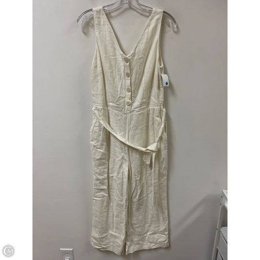 Jumpsuit By Loft In Cream, Size: S