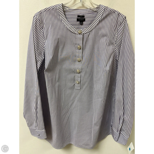 Top Long Sleeve By Talbots In Purple, Size: M