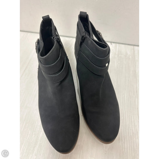 Boots Ankle Heels By Ana In Grey, Size: 10