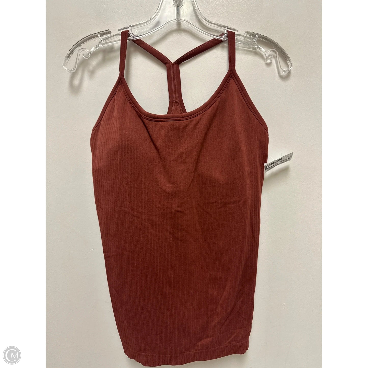 Athletic Tank Top By Clothes Mentor In Brown, Size: M
