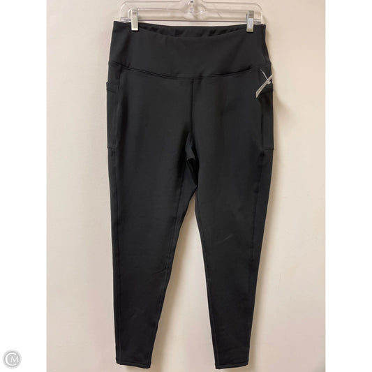 Athletic Leggings By Clothes Mentor In Black, Size: Xl