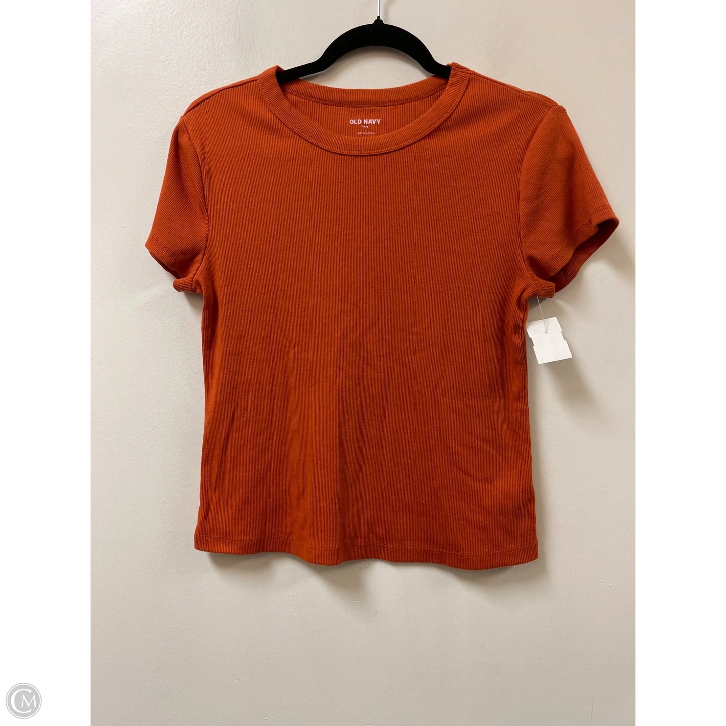 Top Short Sleeve By Old Navy In Orange, Size: L