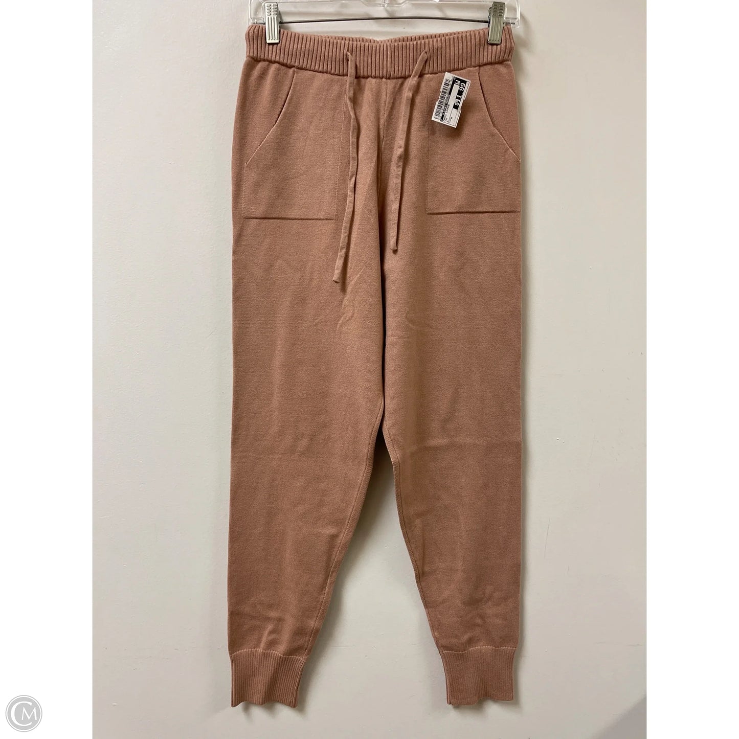 Pants Lounge By Clothes Mentor In Tan, Size: M