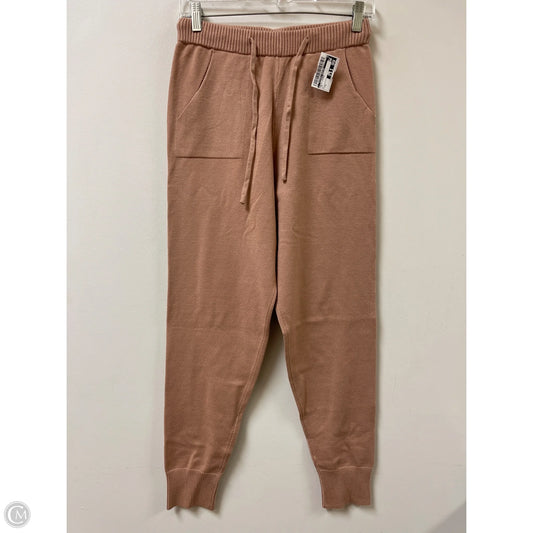 Pants Lounge By Clothes Mentor In Tan, Size: M