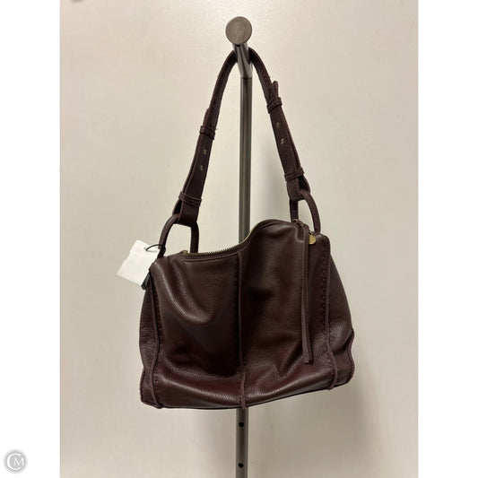 Handbag Leather By The Sak, Size: Medium