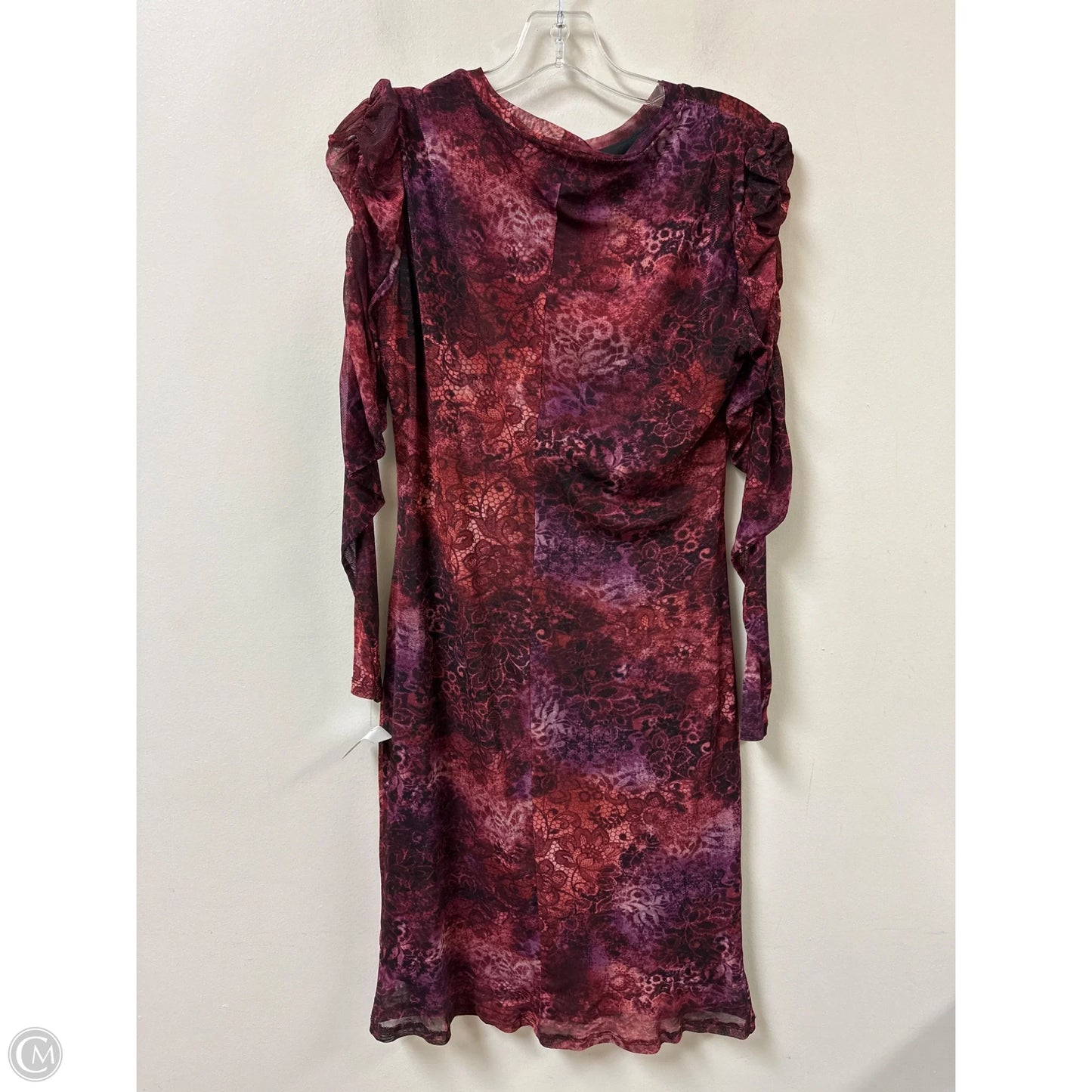 Dress Casual Midi By Nine West In Red, Size: M