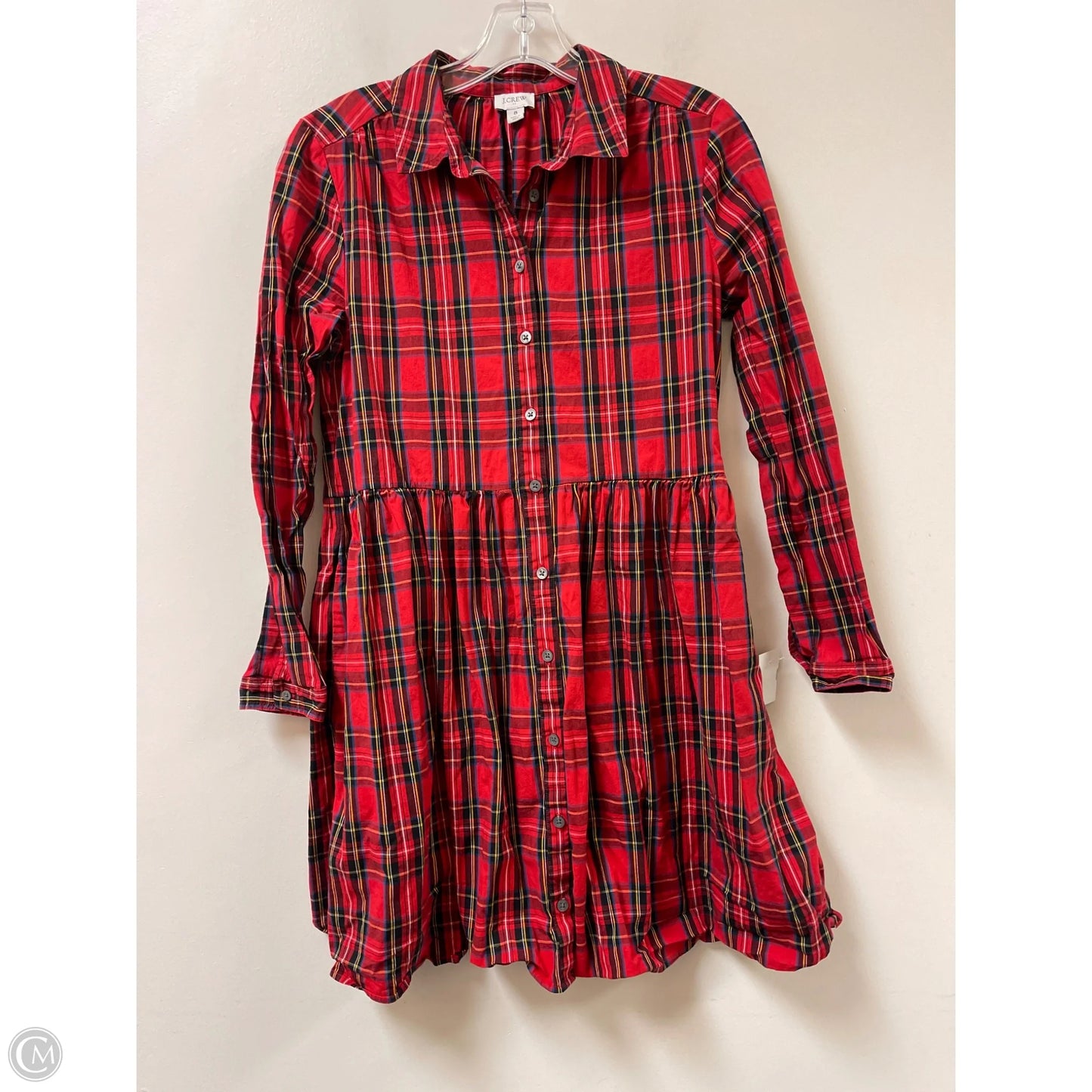 Dress Casual Short By J. Crew In Red, Size: M