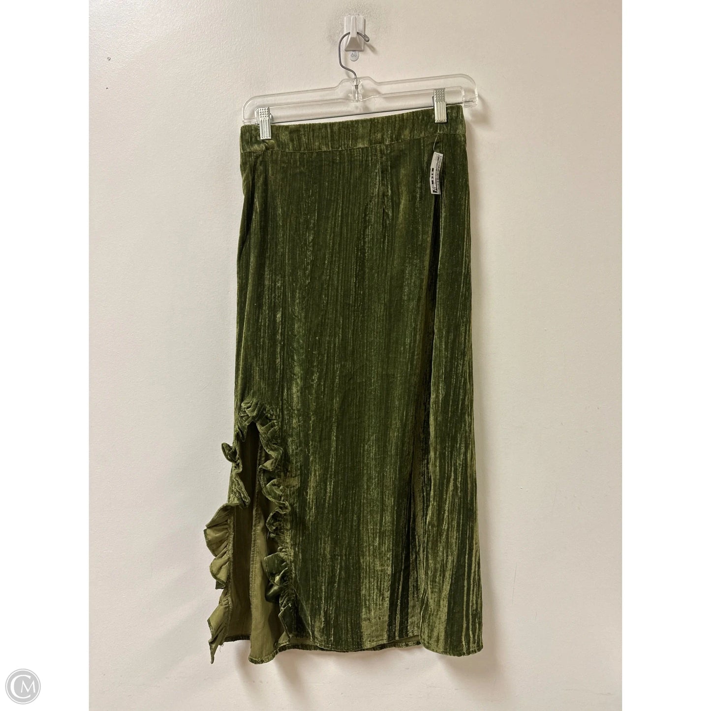 Skirt Maxi By Clothes Mentor In Green, Size: L