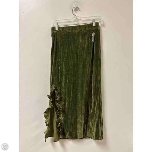 Skirt Maxi By Clothes Mentor In Green, Size: L