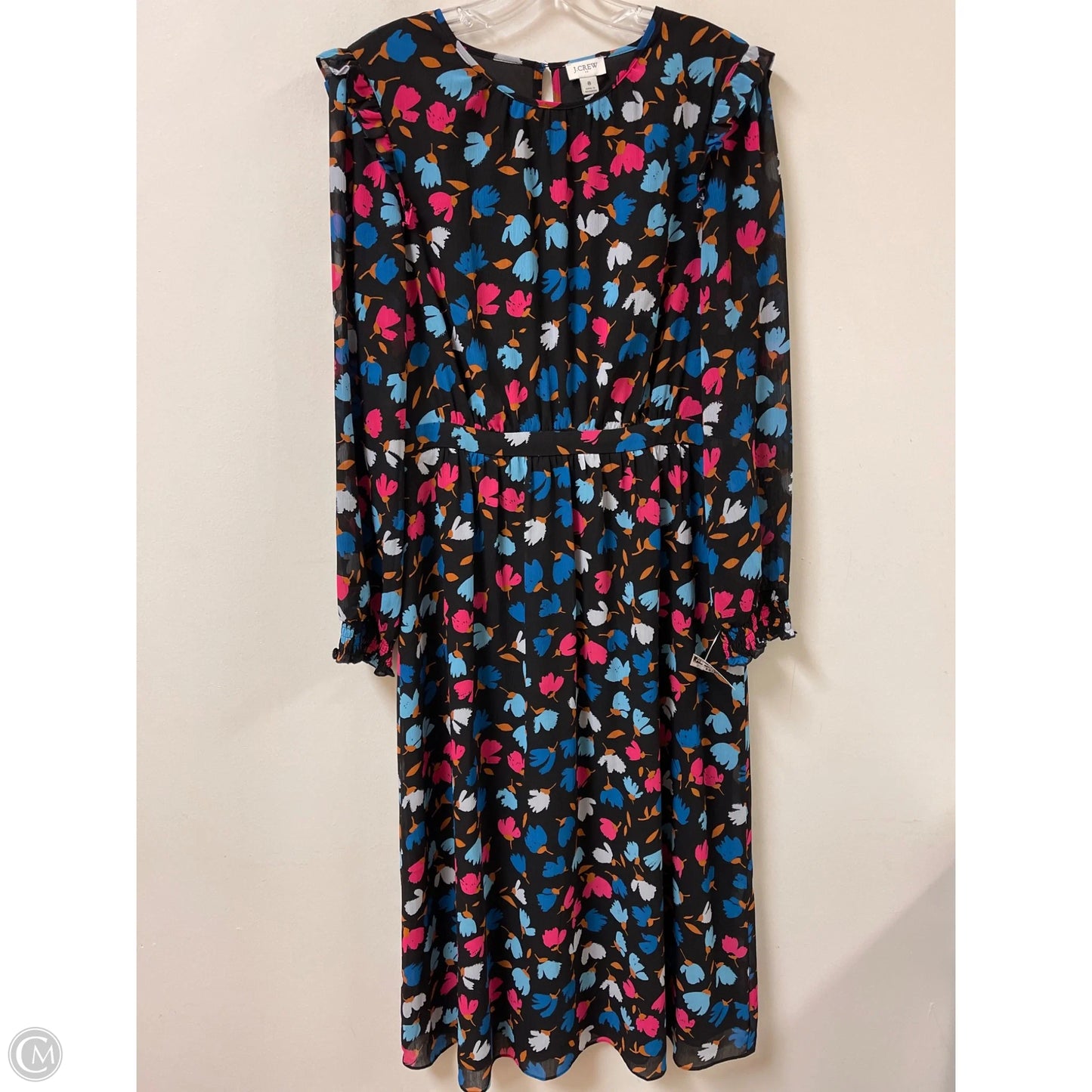 Dress Casual Maxi By J. Crew In Multi-colored, Size: M