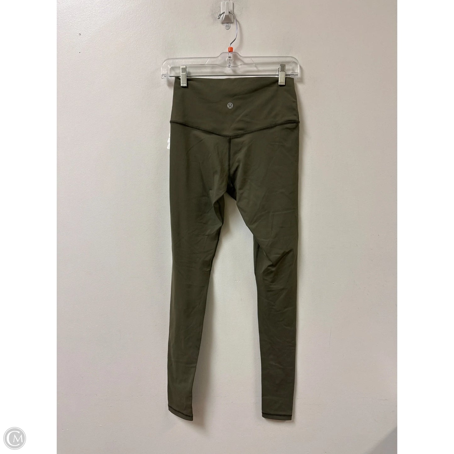 Athletic Leggings By Lululemon In Green, Size: 6