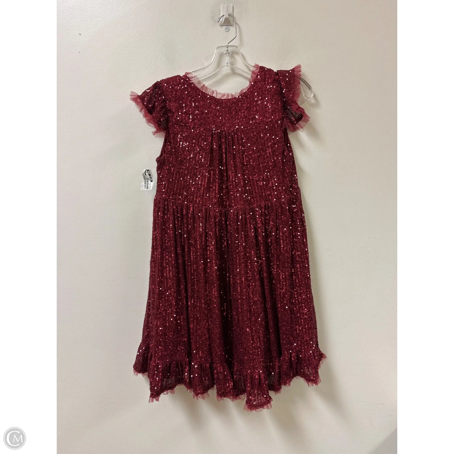 Dress Party Short By Clothes Mentor In Red, Size: S