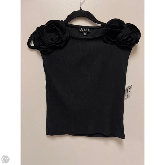 Top Sleeveless By J. Crew In Black, Size: S