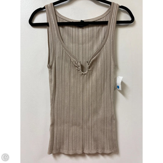 Tank Top By White House Black Market In Gold, Size: S