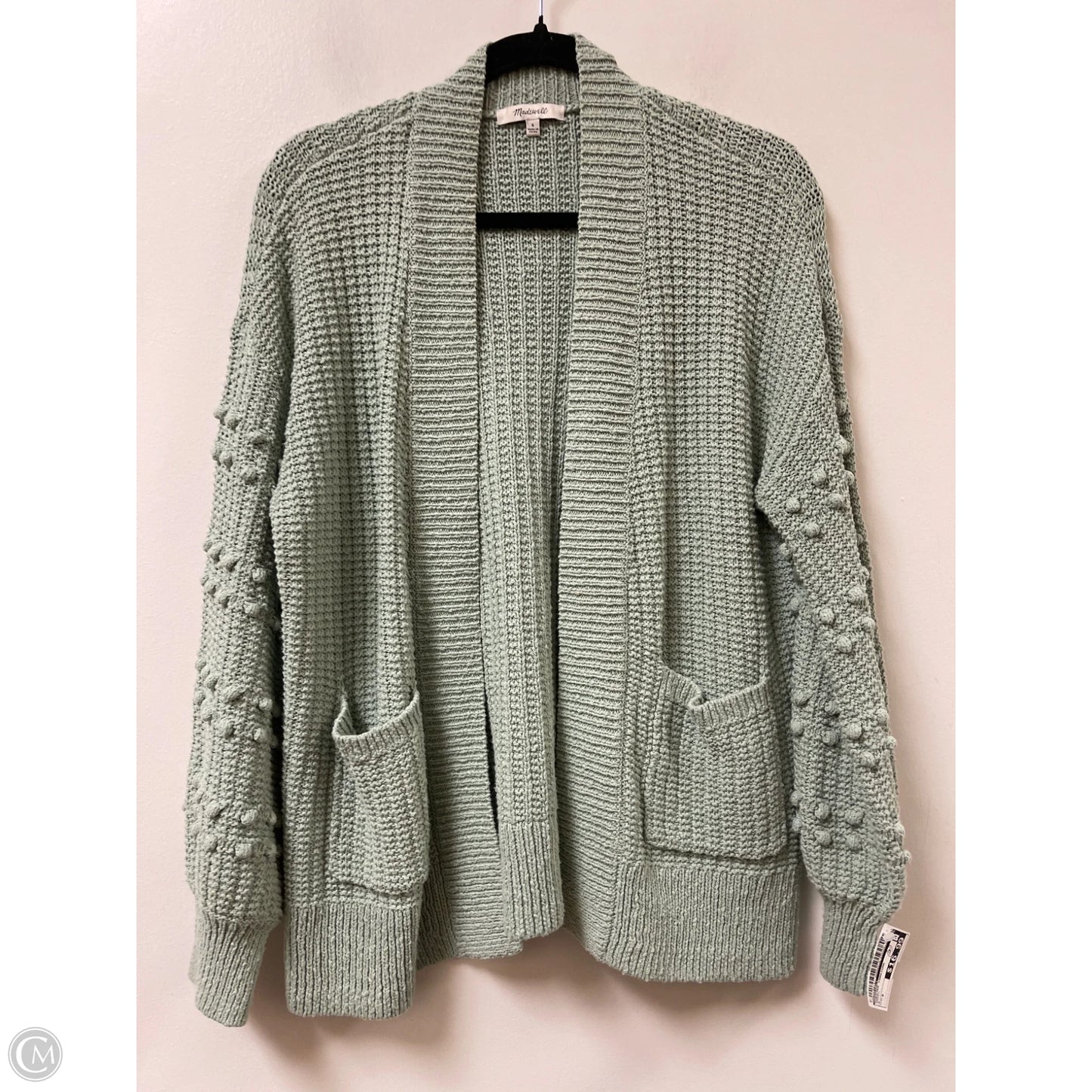 Sweater Cardigan By Madewell In Green, Size: S