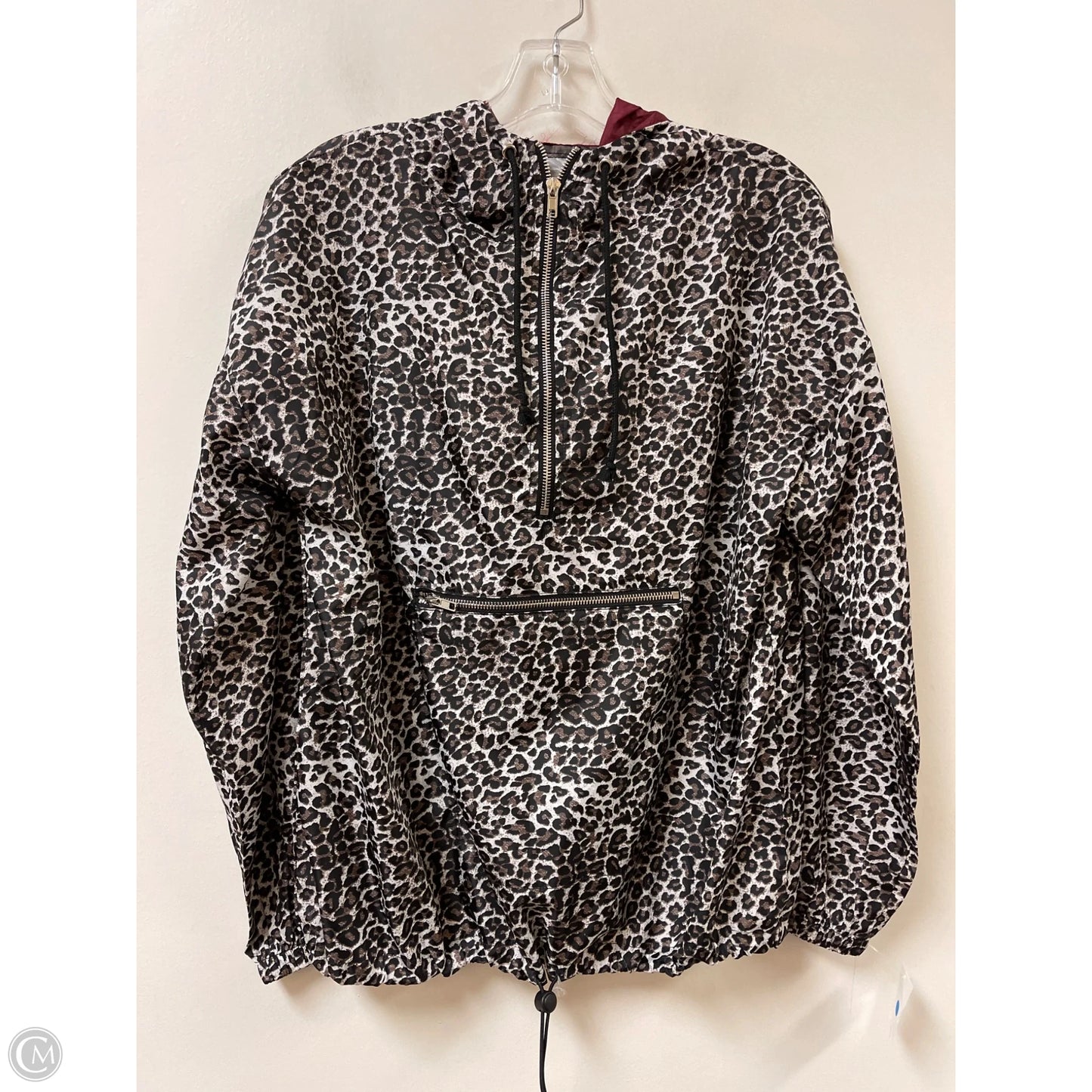 Sweatshirt Hoodie By Main Strip In Animal Print, Size: S