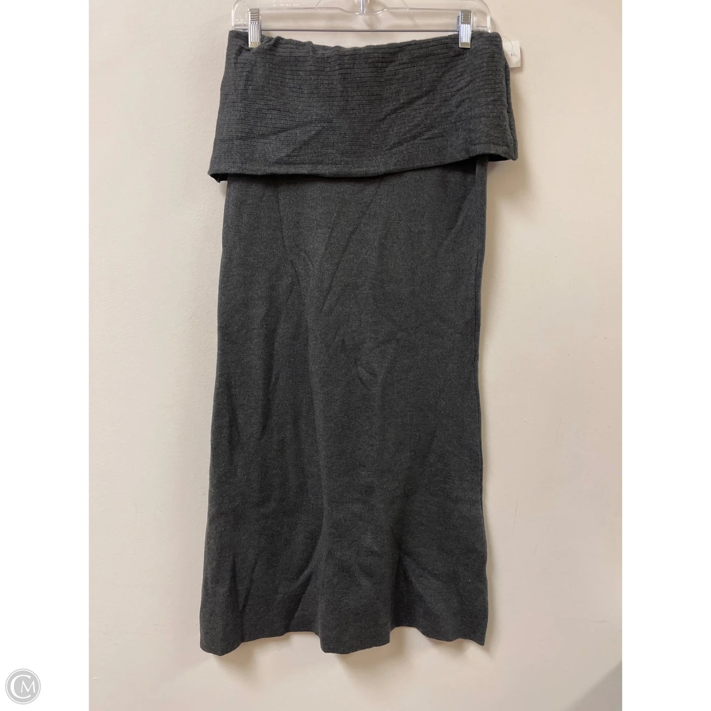 Skirt Maxi By Maeve In Grey, Size: S